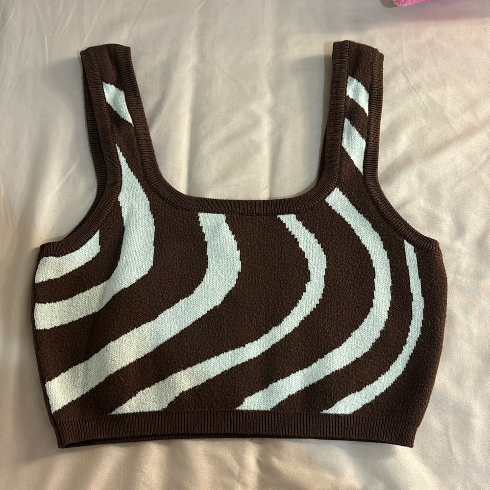 cute pattern tank